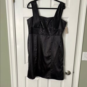 Dressbarn Black Sequin Dress